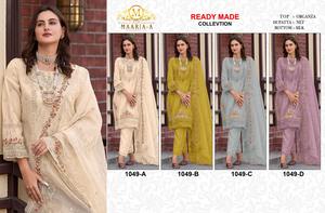 Costumes de pelouse 3 pièces cousus de style indien et pakistanais en gros pour mariage et festival en provenance d'Inde - Product Image 6