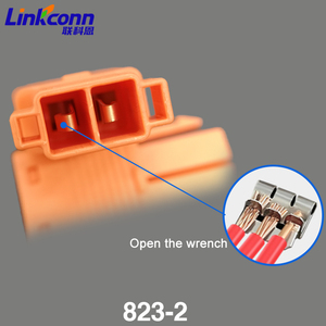 Nhanh chóng ngắt kết nối thiết bị đầu cuối kết nối Plug-in dây nối 2 <span class=keywords><strong>Pin</strong></span> CE chứng nhận 823-2 cáp điện kết nối Phụ kiện điện - Product Image 1