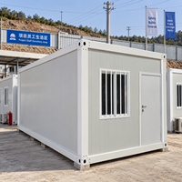 Structure modulaire préfabriquée en acier pour camp de travail, à assemblage rapide et démontable, type maison conteneur détachable