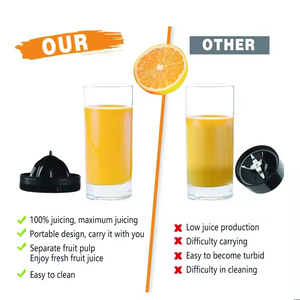 Exprimidor USB Inalámbrico a Precio de Fábrica para Uso en el Hogar y al Aire Libre, para Cítricos <span class=keywords><strong>como</strong></span> Limón, <span class=keywords><strong>Naranja</strong></span> y Limas - Product Image 4