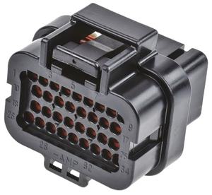 موصل تيكو 4-1437290-1 pbt gf30, موصل أنثى و مختوم 34 دبوس - Product Image 1