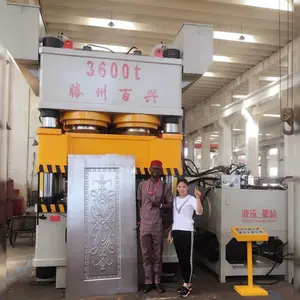 3600T metal pressing machine used for pressed stainless steel door