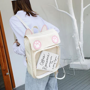 Petit sac Ita quantité minimale de commande forme animale célèbre sac à dos Ita personnalisé de concepteur sac avec fenêtre transparente - Product Image 5