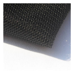 Factory <span class=keywords><strong>Outlet</strong></span> 100% Poliéster Tejido de malla monocapa duro Color personalizado Estiramiento para bolsas de gorra Colchones al aire libre 80gsm para niñas - Product Image 3