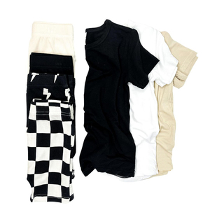 Vente à chaud de shorts de vélo noirs en forme d'éclair pour bébés et enfants imprimés personnalisés <span class=keywords><strong>short</strong></span> de vélo d'été neutre en coton côtelé pour garçons et filles - Product Image 5