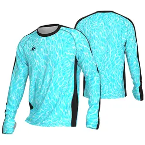Run Sport Ice Silk Summer Sun Protection Anti-Uv Upf Sun-Proof Vêtements Unisexe Manches Longues T-shirts