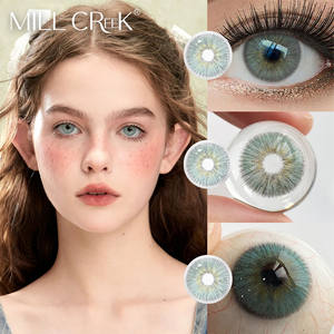 Haipurecon Angles N <span class=keywords><strong>สี</strong></span><span class=keywords><strong>น้ำตาล</strong></span>14.2มม. วัสดุ Hema <span class=keywords><strong>สี</strong></span>เครื่องสำอาง<span class=keywords><strong>คอนแทคเลนส์</strong></span>สองชิ้นใหม่สไตล์ธรรมชาติขายส่ง - Product Image 5