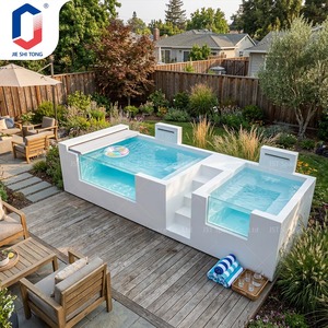 Acrylic Lap Swimming <b>Pool</b> with Endless Current Generator and Underwater <b>Lighting</b> System <b>Pool</b> - Product Image 1