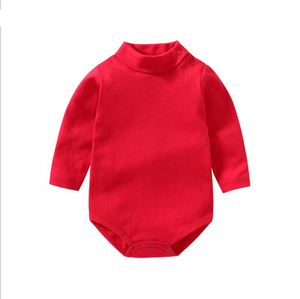 2020 Baby Winter Romper Unisex Long Sleeves Plain Romper for Baby,baby Clothes Newborn Rompers - Product Image 3