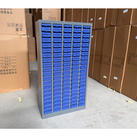 Cajonera para Piezas Pequeñas, 100 Cajones, Gabinete de Almacenamiento de Componentes Electrónicos con Cajón de Plástico para Herramientas y Archivos