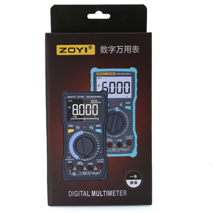 มัลติมิเตอร์แบบดิจิตอล ZT-M1 หน้าจอ LCD แสดงผลแบบ TRUE-RMS 8000 ค่า โหมดคู่ ปรับช่วงอัตโนมัติ ระดับมืออาชีพ - Product Image 5