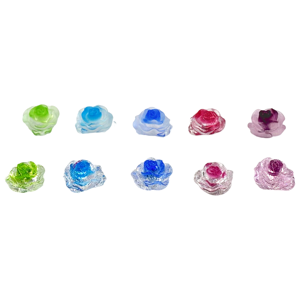 Toptan doğal şifa EnergyLiuli yeşim kristal gül süsler cep telefon zinciri kolye dekorasyon maskot tema hediyeler - Product Image 2