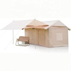 Carpa Familiar para Acampar al Aire Libre, Resistente al Viento, para las Cuatro Estaciones, con Postes de Fibra de Vidrio, Apertura Automática Rápida, Tela Oxford Impermeable - Product Image 1