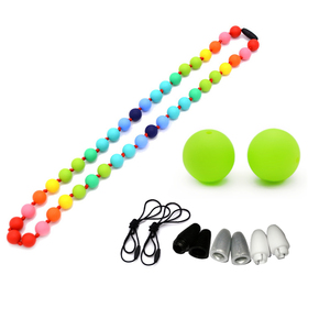 Maman Collier D'allaitement Bijoux Perle Bracelet Bébé À Mâcher Attache-Tétine En Silicone - Product Image 4