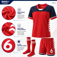 Tenues de football personnalisées pour jeunes, maillots et shorts, équipes personnalisées pour clubs et académies au Canada avec noms et numéros sublimés