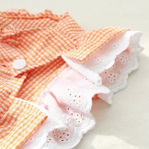 ชุดเดรสฤดูร้อนสำหรับสัตว์เลี้ยง ชุดเดรสน่ารักสไตล์เจ้าหญิงลายดอกเดซี่ เหมาะสำหรับสุนัขและแมวขนาดเล็กถึงขนาดกลาง น้ำหนักเบา นุ่มสบาย และระบายอากาศได้ดี - Product Image 6