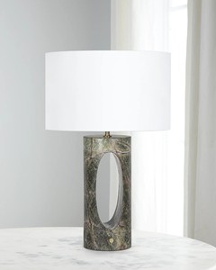 Modern Minimalist Designer Table Lamp Italian Spanish Marble Full Copper Glass Iron Body Study Living Room Battery Reading - Product Image 5