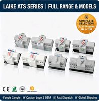 Commutateur de transfert automatique (ATS) intelligent en cuivre 63A 2P de niveau CB pour alimentation de secours de générateur avec écran LCD et temporisation réglable