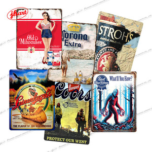 12 "X16" Vintage métal signe <span class=keywords><strong>Miller</strong></span> bière personnalisé personnalisé étain signe Bar Club Pub Restaurant décoration murale rétro étain plaque - Product Image 2