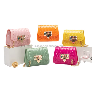 Wholesale Price Studded Macaron Small Jelly Bag New Trend Mini Chain Crossbody Bag Mini Coin <b>Purse</b> Bag Tanjing - Product Image 2