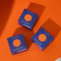 Boîte d'emballage personnalisée pour capsules de café biodégradables en papier couché UV avec dorure à chaud, faible MOQ, fenêtre découpée, qualité alimentaire