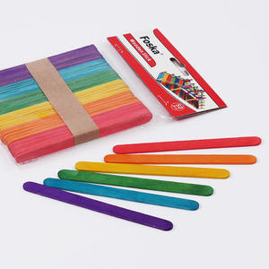 FOSKA Materiali per Artigianato Bastoncini Colorati in Legno Lisci e Dritti per Aule, Gruppi o Progetti Multipli - Product Image 6