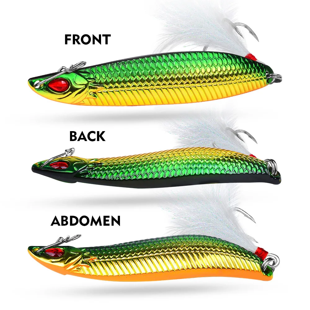 Acheter FISH KING Spinner leurre appât longue coulée 18g 24g cuillère leurres brochet métal Acheter FISH KING Spinner leurre appât longue coulée 18g 24g cuillère leurres brochet métal