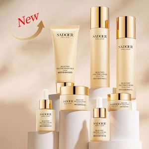 Miglior OEM SADOER Private Label Custom coreano bellezza cosmetica <span class=keywords><strong>e</strong></span> nettare di lusso sbiancamento Anti invecchiamento Set per la cura della pelle del viso - Product Image 5