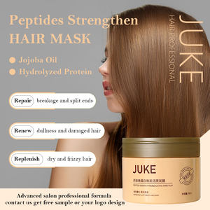 Mascarilla Reparadora de Cabello Rizado con Ácido Hialurónico y Queratina de Marca Privada con Logotipo - Product Image 2