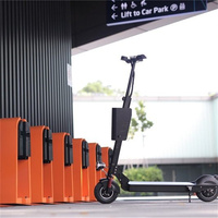 Personnalisation du système de location de scooter électrique partageant un dispositif IOT avec verrouillage public Code QR automatiquement Station de scooter électrique
