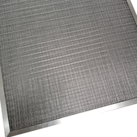 Filter Baffle Stainless Steel G4 Ukuran Dapat Disesuaikan untuk Penyerap Minyak Dapur