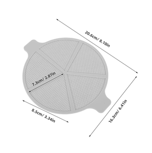 Moule à gaufres en silicone motif cornet de crème glacée, tapis en dentelle, outil de décoration de desserts à démoulage facile - Product Image 3