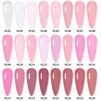 Vente en gros Kit de gel poly ongles de bonne qualité Ongles poly gel acryliques personnalisés professionnels 30ml