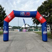 Arco Inflable Personalizado, Impermeable, para Carreras, Eventos Deportivos al Aire Libre, Hermético, Estable, Publicitario