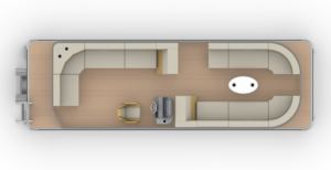 Allhouse, catamarán pontón híbrido de aluminio de lujo de 23 pies, yate de lujo de 7m para pesca de larga distancia, turismo, Deportes, Motor de vela - Product Image 2
