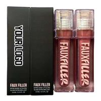 Gloss à lèvres mat végétalien de haute qualité, effet repulpant original, hydratant, nacré, fini brillant, huile à lèvres hydratante
