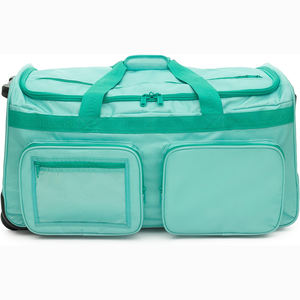 Free Sample Custom Costume Rolling <b>Trolley</b> Ballet Dance Shoe Duffle <b>Trolley</b> Bag with Garment Rack Rod Bag for Dancer Costumes - Product Image 3