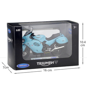 Modèle de <span class=keywords><strong>moto</strong></span> en alliage moulé sous pression Welly 2002 <span class=keywords><strong>TRIUMPH</strong></span> trophée 1:18 - Product Image 5