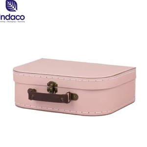 New decorative toy luggage or shaped cardboard luggage and dress <b>memory</b> <b>box</b> cardboard luggage - Product Image 5