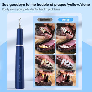 Outil de kit de nettoyage de dents de dissolvant de plaque et de <span class=keywords><strong>tartre</strong></span> de chien à faible bruit pour chiens et chats noir - Product Image 4