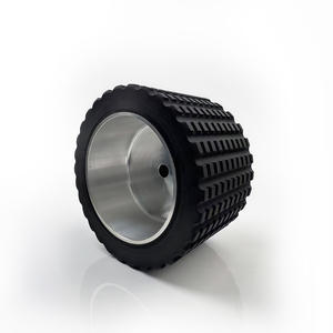 רובוט הליכה גלגל גלגל שיניים מותאם אישית טרולי כונן רולר סיליקון רולר מטען פוליאוריטן - Product Image 3