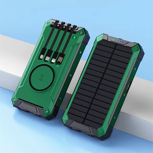 2025 nouvelles idées de produits chargeur Portable haute capacité <span class=keywords><strong>15000mAh</strong></span> grandes banques solaires étanches extérieures OEM électronique 10000mAh 20W - Product Image 3