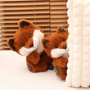 Peluche Personalizzato in Cotone PP a Forma di Volpe - Bellissimo Regalo per Bambini, Giocattoli di Peluche all'Ingrosso - Product Image 5