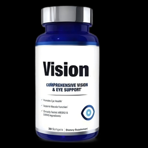 Complément alimentaire en gélules molles pour la santé oculaire, soutient la vision quotidienne, réduit la fatigue oculaire, pour une vision claire et saine, luteïne, zéaxanthine, adultes - Product Image 1