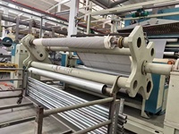 Ancienne machine d'impression rotogravure 9 couleurs, machine d'impression plastique rotogravure