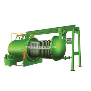 Industrial Full Automatic Spray Paint Leaf Filter For Bleached Soil Crude Oil