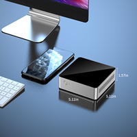 Elebao — Mini PC GK6, DDR4 Portable, nouveau modèle 2020, Mini PC de bureau, Gemini Lake, avec windows 10 pro, wi-fi double