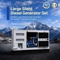 Groupe électrogène diesel silencieux triphasé fiable Goodwind 110 kVA certifié CE, idéal pour les applications en altitude, prix compétitif, alimentation de secours