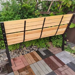 <span class=keywords><strong>Panchine</strong></span> da Giardino Moderne <span class=keywords><strong>con</strong></span> Telaio in Acciaio Resistente alle Intemperie per Parchi, Ville, Patio Esterno, <span class=keywords><strong>Panchine</strong></span> Doppie per Applicazioni in Palestra - Product Image 4