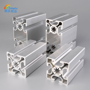 Profilés extrudés en <span class=keywords><strong>aluminium</strong></span> Garde-corps en <span class=keywords><strong>aluminium</strong></span> <span class=keywords><strong>anodisé</strong></span> Série <span class=keywords><strong>80</strong></span>*160mm Profilé <span class=keywords><strong>aluminium</strong></span> extrudé à rainure en T Intustry lourd - Product Image 3